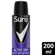 Sure men active dry antiperspirant deodorant 200ml